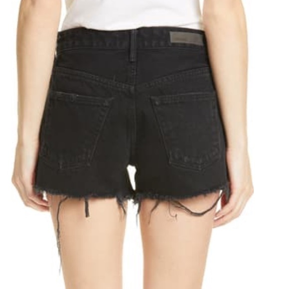 GRLFRND Distressed Black Helena Shorts - Picture 5 of 5